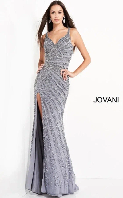 JOVANI 04539 SLEEVELESS LONG FORMAL PROM GOWN