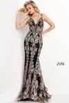 Jovani 04789 Prom Long Formal Trumpet Sexy Dress In Multi