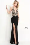 Jovani 04791 Prom Long Halter Sexy Formal Dress In Multi