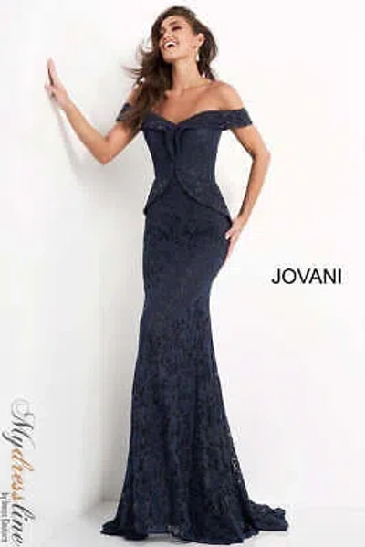 Pre-owned Jovani 05059 Evening Dress Lowest Price Guarantee Authentic In Cafe