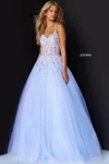 Jovani 06207 Prom Sleeveless Long Formal Gown In Purple