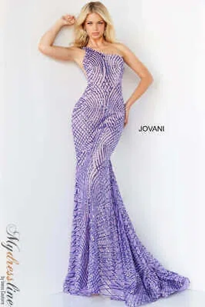 Pre-owned Jovani 06517 Evening Dress Lowest Price Guarantee Authentic In Turquoise