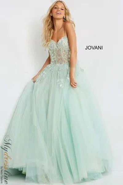 Pre-owned Jovani 06816 Evening Dress Lowest Price Guarantee Authentic In Lilac