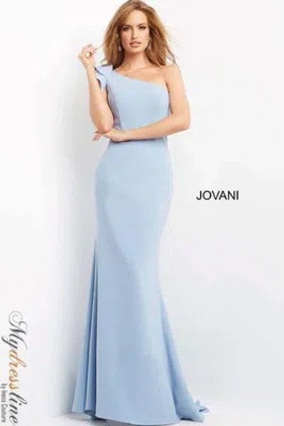 Pre-owned Jovani 06935 Evening Dress Lowest Price Guarantee Authentic In Light-perriwinkle