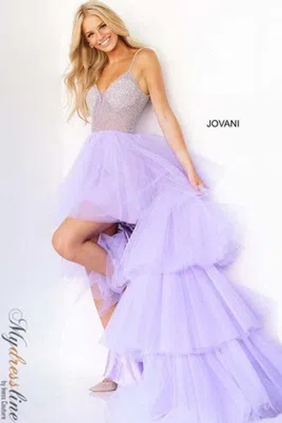 Pre-owned Jovani 07231 Evening Dress Lowest Price Guarantee Authentic In Blush