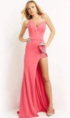 Jovani 07323 Long Formal Beaded Prom Dress In Pink