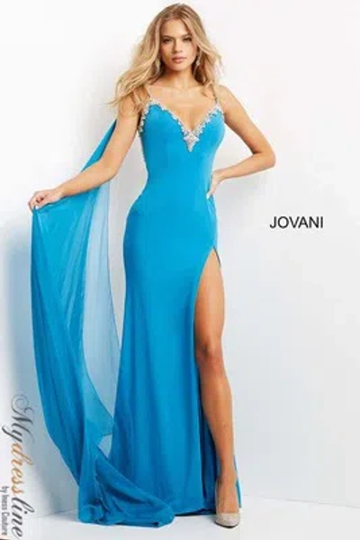 Pre-owned Jovani 08022 Evening Dress Lowest Price Guarantee Authentic In Black