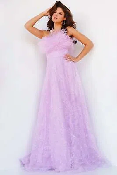 Pre-owned Jovani 09945 Evening Dress Lowest Price Guarantee Authentic In Blue