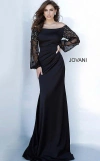 Jovani 1156 Long Formal Evening Dress In Black