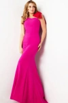 Jovani 220450 Fitted Long Evening Formal Dress In Pink