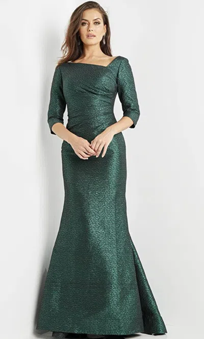 Jovani 23270 Formal Long Evening Mermaid Dress In Green