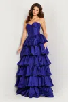 Jovani 36619 Prom Formal Evening Long Gown In Blue