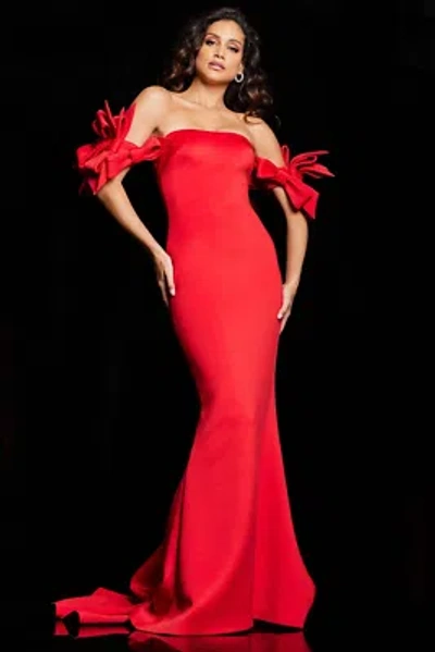 Pre-owned Jovani 36997 Evening Dress Lowest Price Guarantee Authentic In Blush