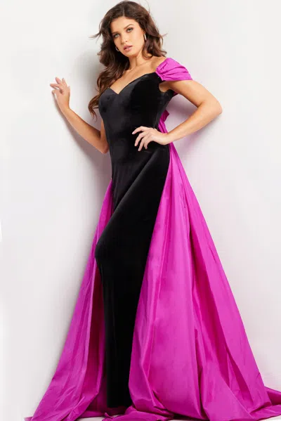 Jovani 37375 Long Formal Evening Prom Dress In Pink