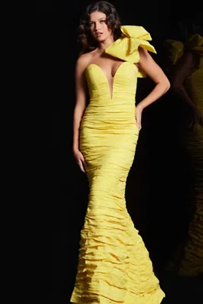 Pre-owned Jovani 38240 Evening Dress Lowest Price Guarantee Authentic In Black