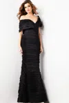 Jovani 38954 Formal Long Fitted Evening Dress In Black