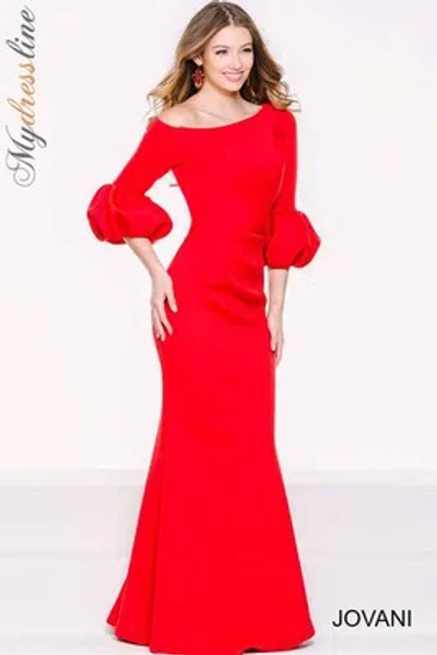 Pre-owned Jovani 39739 Evening Dress Lowest Price Guarantee Authentic In Ivory