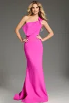 Jovani 39971 Mermaid Long Formal Evening Prom Dress In Pink