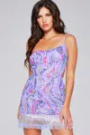 Jovani 40076 Sparkle Short Sequin Mini Cocktail Dress In Multi