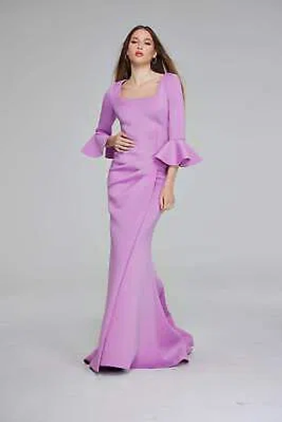 Pre-owned Jovani 42579 Evening Dress Lowest Price Guarantee Authentic In Lilac