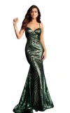 Jovani 65409 Sexy Long Sequin Formal Prom Dress In Black