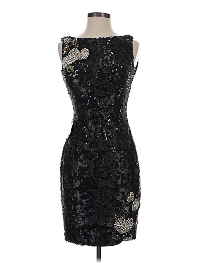 Pre-owned Jovani Cocktail Dress In Black