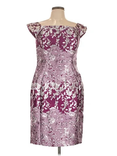 Pre-owned Jovani Cocktail Dress In Purple
