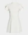Jovani Cutout Bow-back Mini Dress