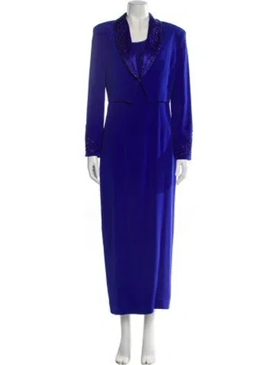 Pre-owned Jovani Dress Set In Blue