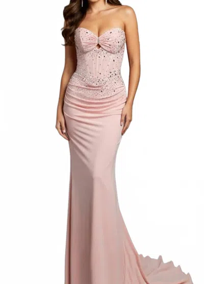 Jovani Elly Long Formal Prom Dress Gown In Pink