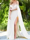 Jovani Fit And Flare Prom Gown In White In White