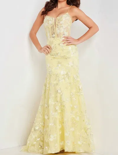 Jovani Giselle Gown In Yellow