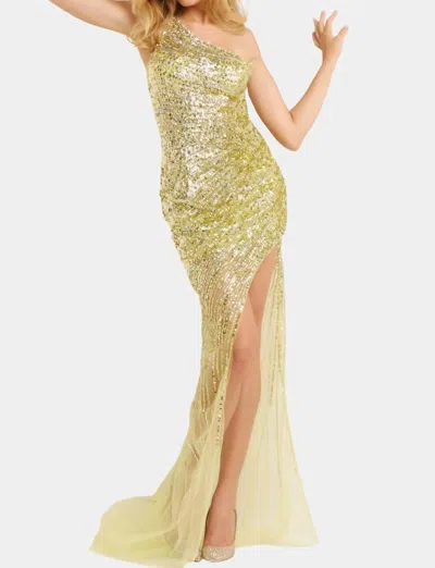 Jovani Hadley Gown In Lime
