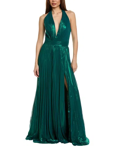 Jovani Halter Gown In Green