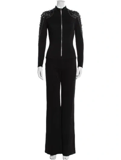 Pre-owned Jovani Jumpsuit In Black