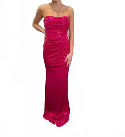 Jovani Kinley Long Formal Prom Dress In Pink