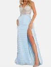 Jovani London Gown In Light Blue