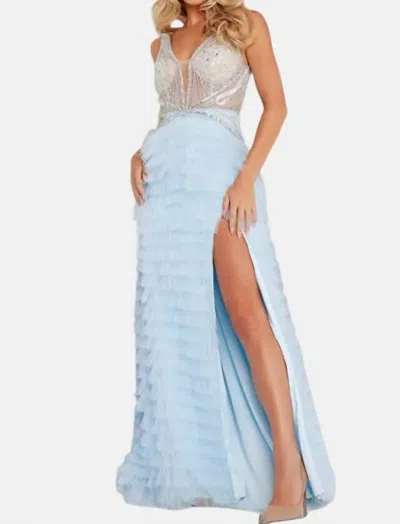 Jovani London Gown In Light Blue