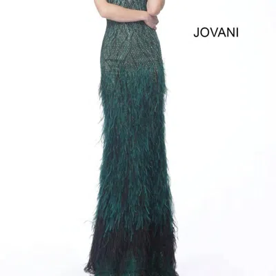 Jovani Long Dress In Green