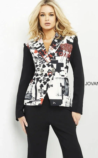 Jovani M04173 Multi Ready To Wear Blazer