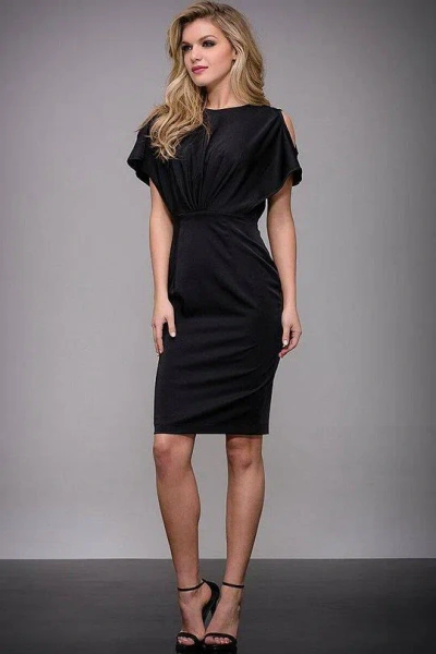 Jovani M53167 Short Dress Cocktail In Black