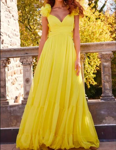 Jovani Mae Gown In Yellow