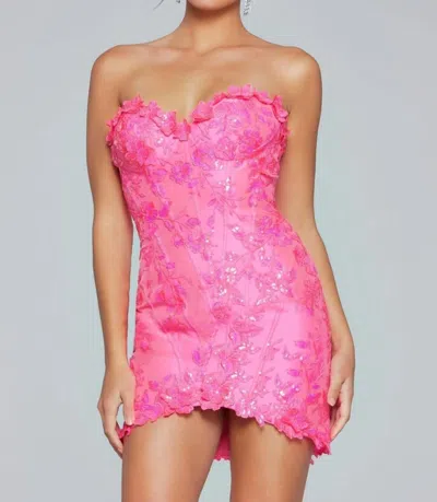Jovani Melissa Dress In Pink
