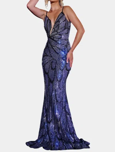 Jovani Mia Gown In Blue