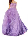 Jovani Mia Gown In Purple In Purple