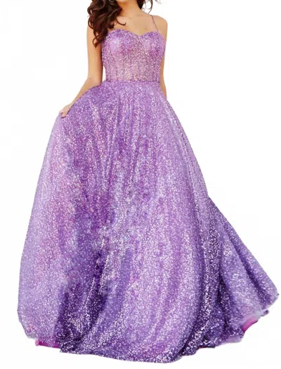 Jovani Mia Gown In Purple