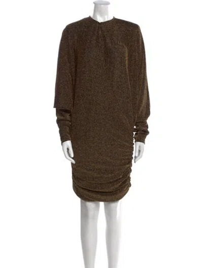 Pre-owned Jovani Mock Neck Mini Dress