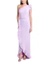 Jovani One-shoulder Gown In Purple