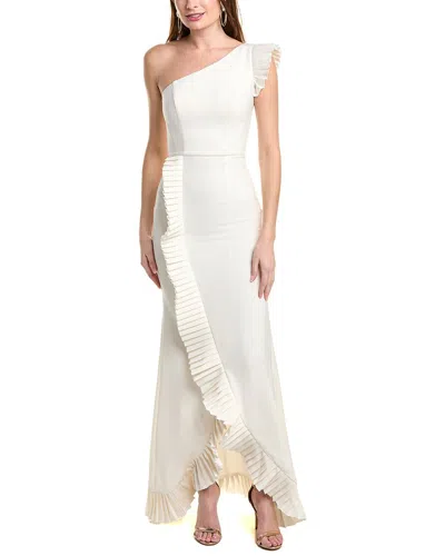 Jovani One-shoulder Gown In White