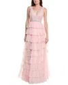 Jovani Sleeveless Gown In Pink